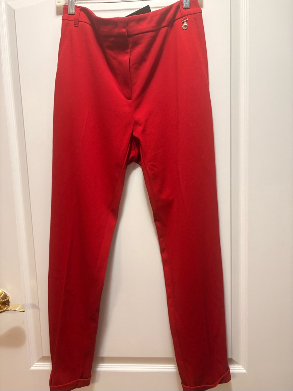 PennyBlack Red Dress Pants - Tailored Fit